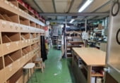 114m² commercial premises industrial for sale in Valencia, in the area of Poble Nou, Entrada Cases de Ángel photo