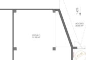 55m² locaux commerciaux pour vente à Badajoz, photo