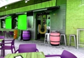 100m² restaurant for rent in Madrid, in the area of Lower Palomeras, Calle de Candilejas photo