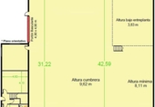 1200m² entrepôt industriel pour location à Abanto y Ciérvana, dans le quartier de La Floride photo